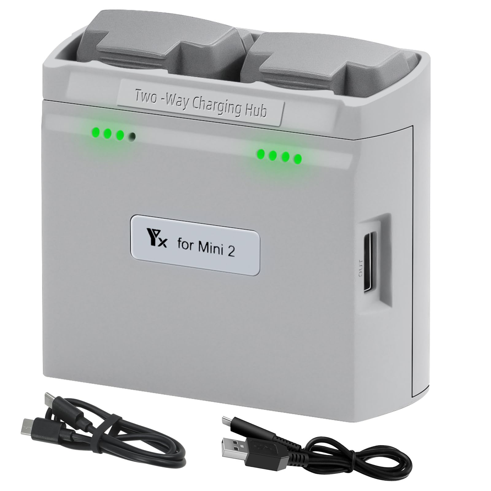 Amazon.com: Xmipbs Two-Way Battery Charging Hub for DJI Mini 2